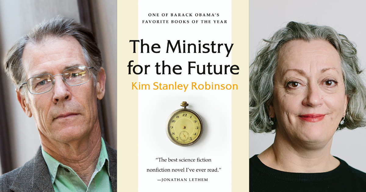 Kim Stanley Robinson and Dorothy Woodend